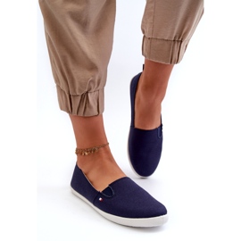 News Sneakers Slip-on Damen Marine Blue 24TX02-7655 Sneaker blau 2