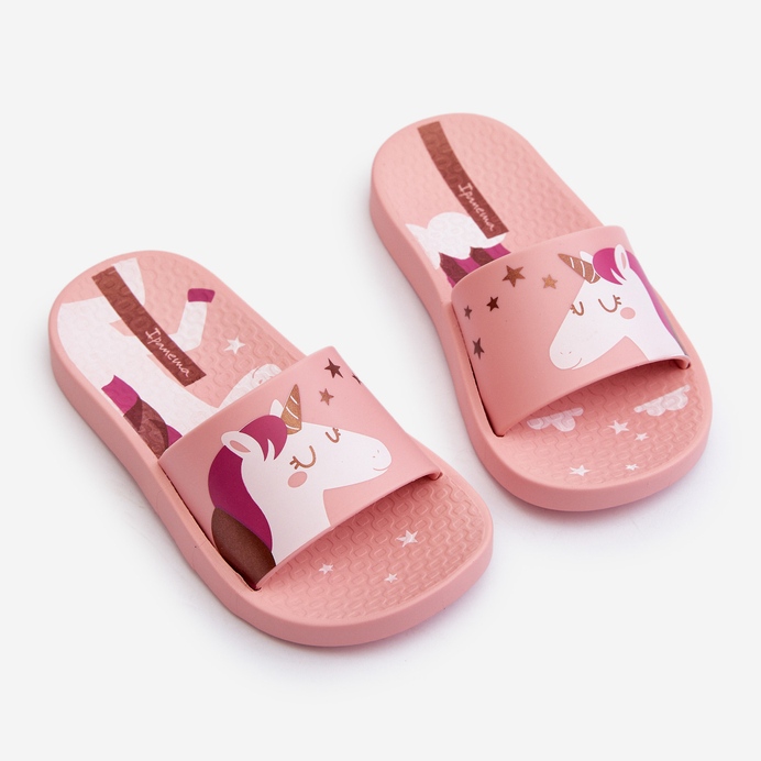 Mädchen-Flip-Flops mit Einhorn 83474 Ipanema Urban V Slide Kids Pink rosa 2