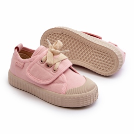 Kinder-Sneaker HI-POLY System Big Star NN374019 Pink rosa 2