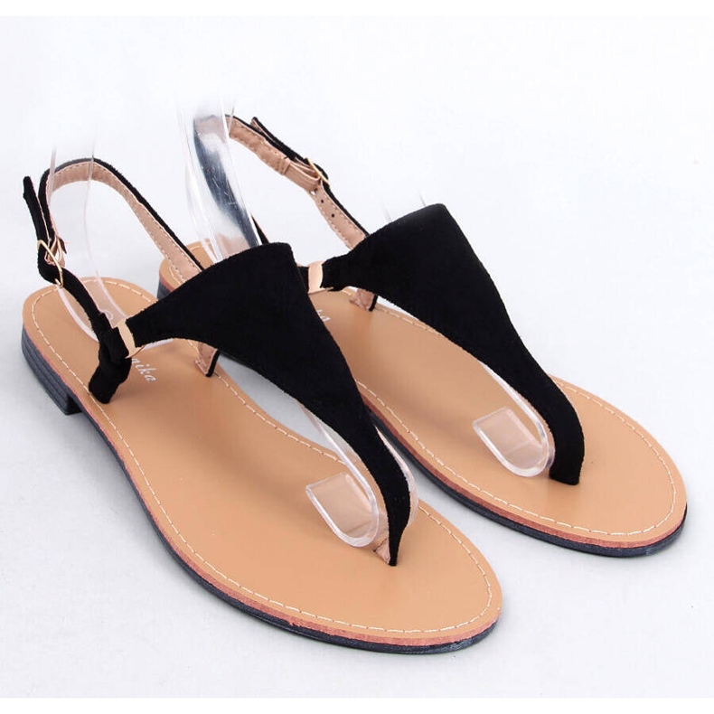 Lapey Schwarze Flip-Flops 1