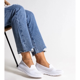 Weiße Sneakers von Rahim mit Schaumstoffsohle 2