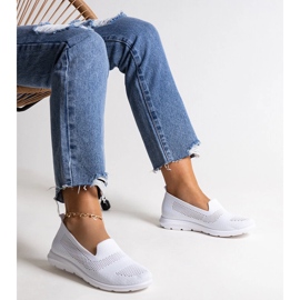 Weiße Sneakers von Rahim mit Schaumstoffsohle 3