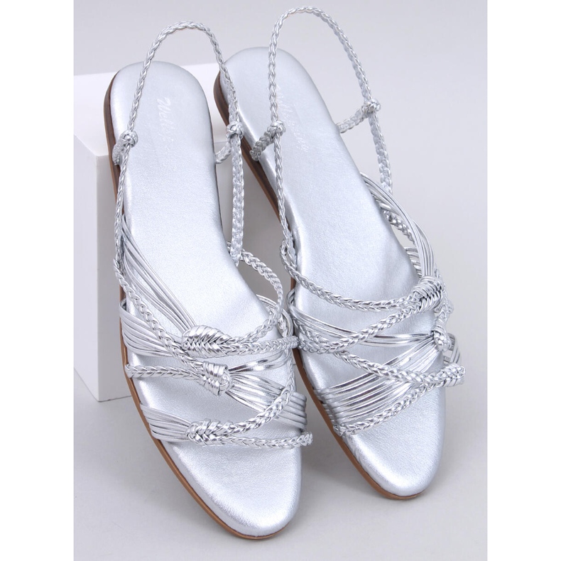 Limbe Silver Sandalen im Boho-Stil silber- 1