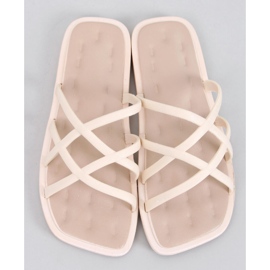 Gomis Beige Gummi-Flip-Flops 1