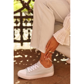 Damen Material Classic Low Sneakers Mint Lennabella blau 2