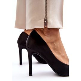 Sweet Shoes Schwarze Fairine High Heels mit Schleife 4