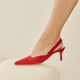 Marco Shoes Emilians Flip-Flops rot 2