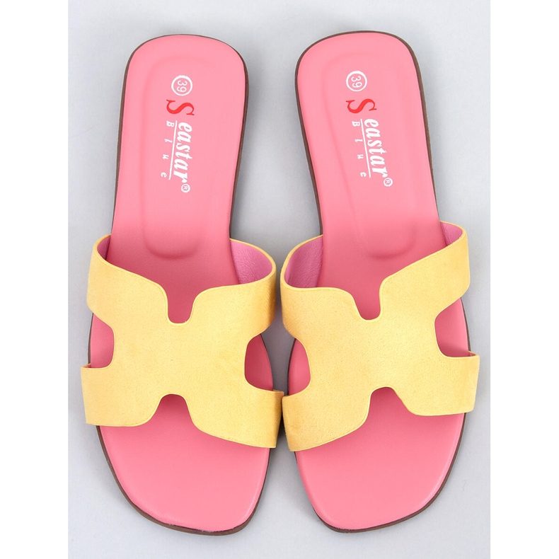 Kalani Gelbe Damenhausschuhe 1