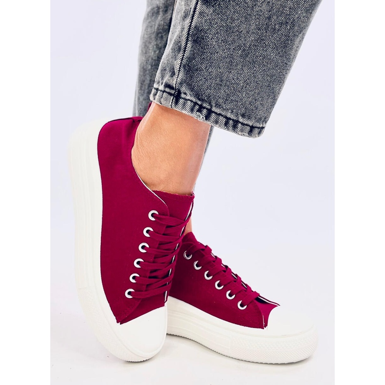 Ebbe W.RED Damenturnschuhe rot 2