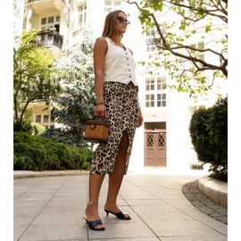 Schwarze Maloua-Slides mit niedrigem Absatz 1