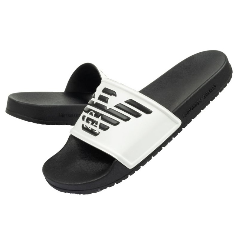 Emporio Armani XVPS04D 287 Flip-Flops weiß 1