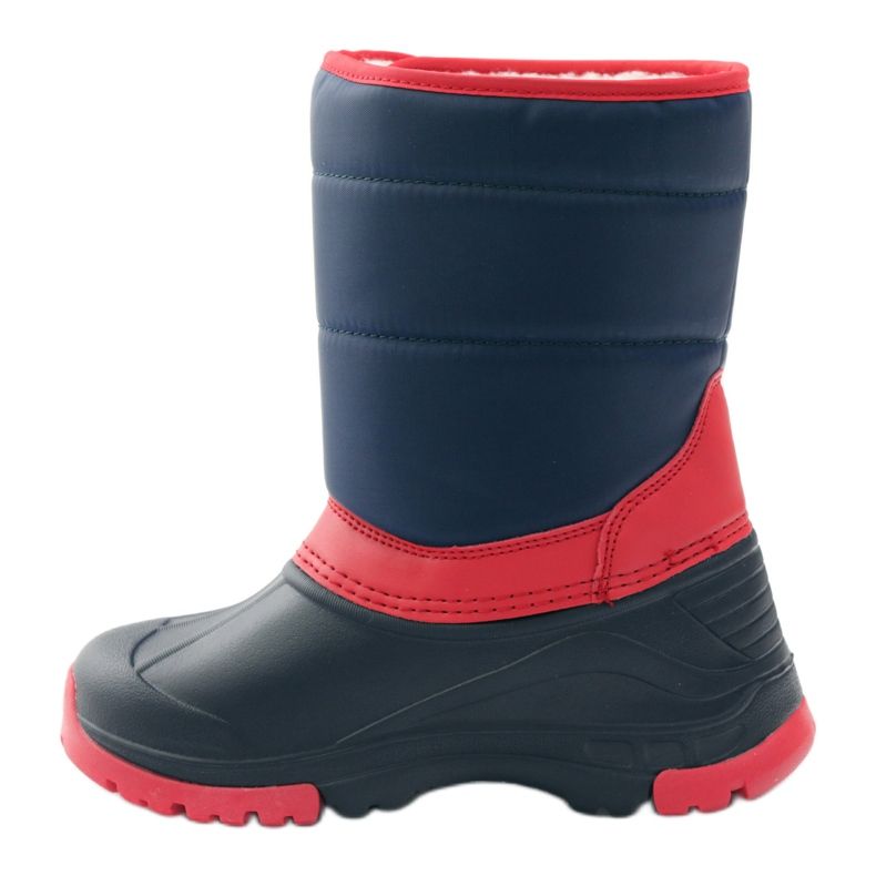American Club Amerikanische superleichte Winterstiefel rot marineblau 2