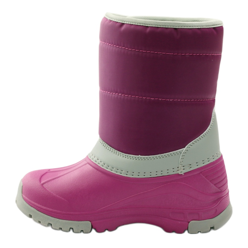 American Club Winterstiefel superleichte amerikanische Stiefel rosa grau 2