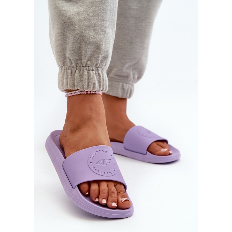 Damen-Flip-Flops 4FMM00FFLIF045-52S Lila violett 2
