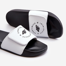 Kinder-Flip-Flops 4FJMM00FFLIF042-10S Weiß und Schwarz 1