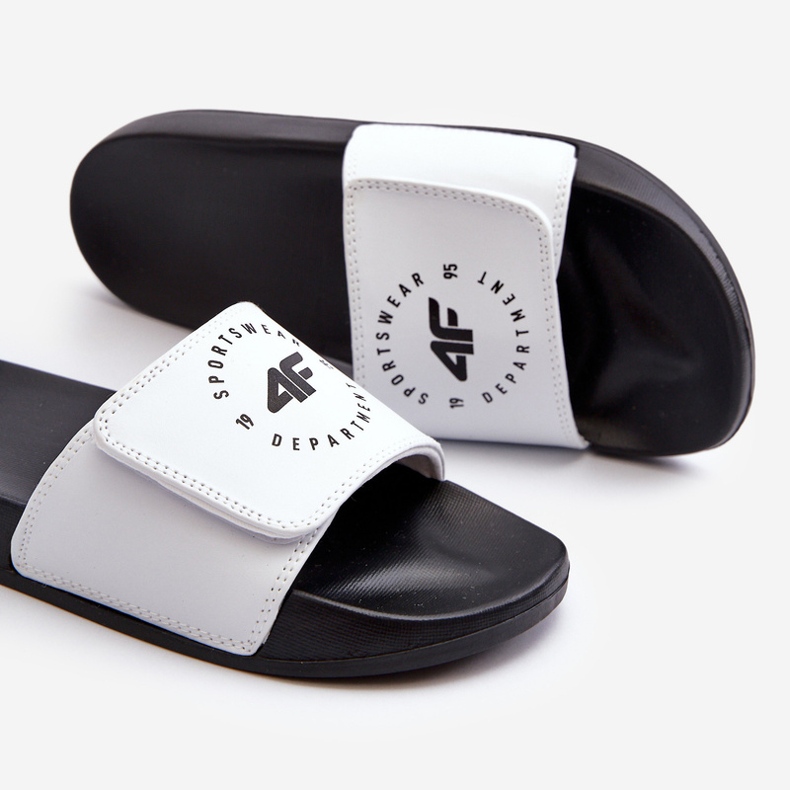 Kinder-Flip-Flops 4FJMM00FFLIF042-10S Weiß und Schwarz 1