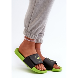 Flip-Flops für Jungen 4FJMM00FFLIM043-72N Schwarz-Grün 2