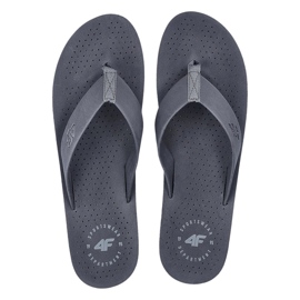 Herren-Flip-Flops 4FRMM00FFLIM139-22S Graphit grau 5
