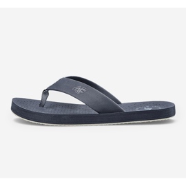Herren-Flip-Flops 4FRMM00FFLIM139-22S Graphit grau 3