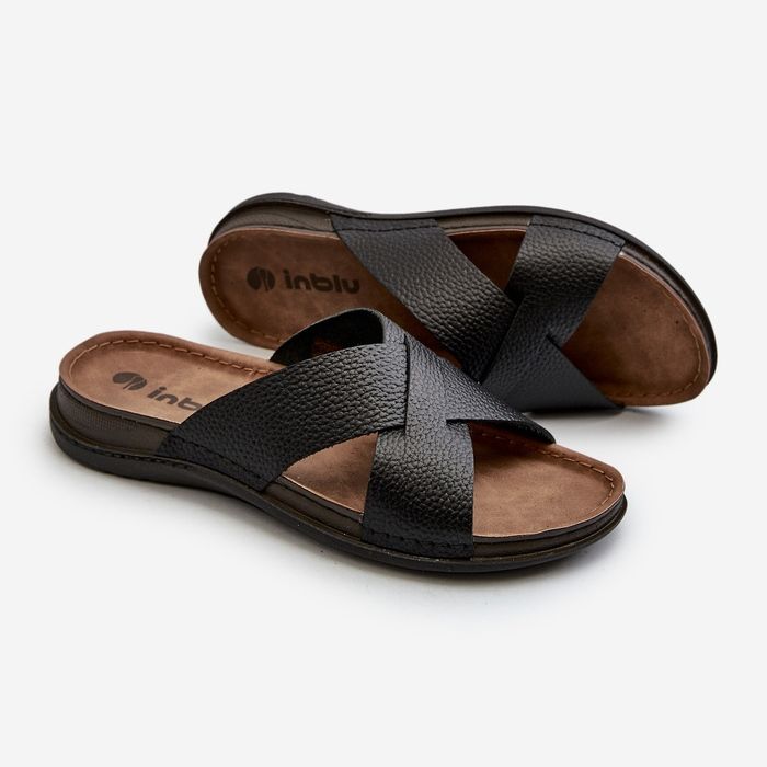 Bequeme leichte Flip-Flops mit Inblu GV00001I Schwarz 2
