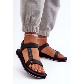 Damen-Sportsandalen 4FRSS24FSANF054-23S Dunkelgrau 2