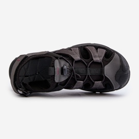 Bequeme Herrensandalen 4FRSS24FSANM058-23S Grau 1