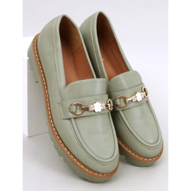 Nivetti Green Plateau-Loafer grün 1