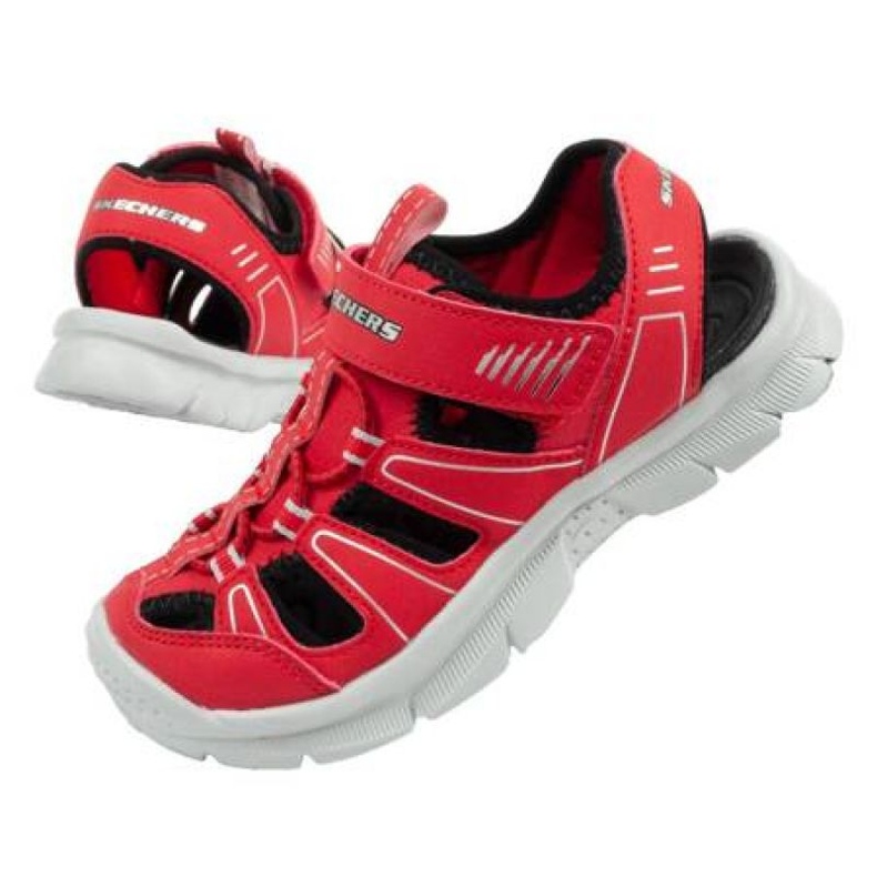 Skechers Relix 406520L/RDBK Sandalen rot 1