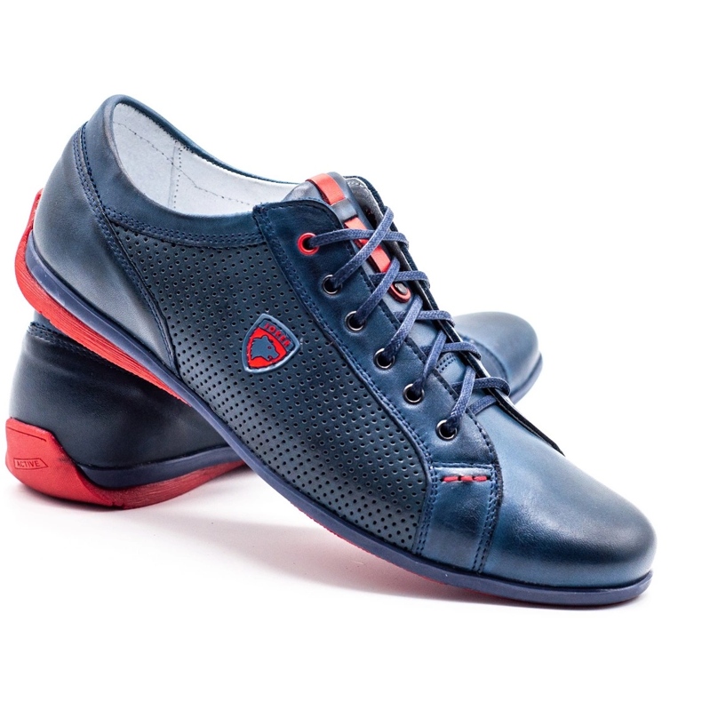 Joker Herrenschuhe 295j Marine Blau 3