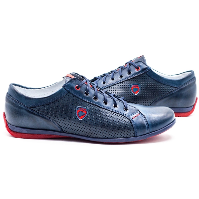 Joker Herrenschuhe 295j Marine Blau 4