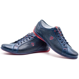 Joker Herrenschuhe 295j Marine Blau 5