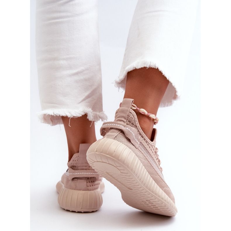 Damen-Slip-On-Sportschuhe aus Stoff, Pink Nelmarie rosa 1