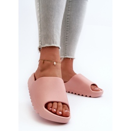 Modische rosa Estella-Plateau-Flip-Flops 2