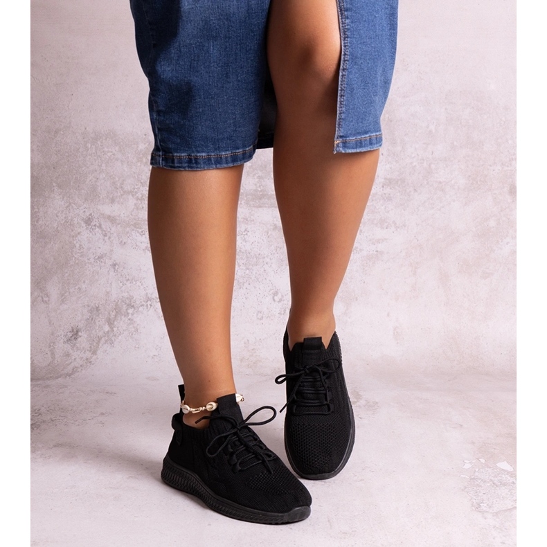 Schwarze Khitam-Sportsneaker 1