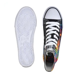 Herren-High-Top-Sneaker – 30. Pol 'AND'ROCK X Big Star OO174800 – Vorbestellung schwarz 1