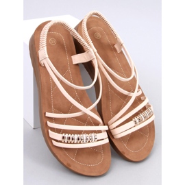 Rostani Beige Damensandalen 1