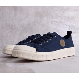 Marineblaue Sneakers Big Star LL174018 403 2