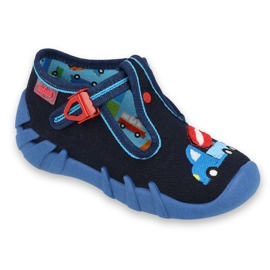 Befado Kinderschuhe 110P385 marineblau blau 1