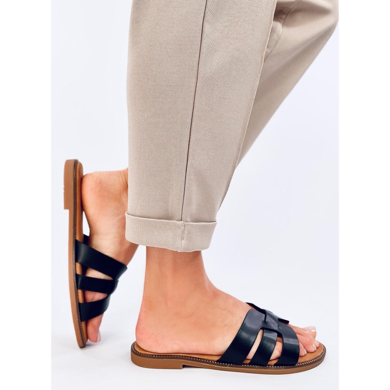 Charnes Black Damen-Flip-Flops schwarz 2