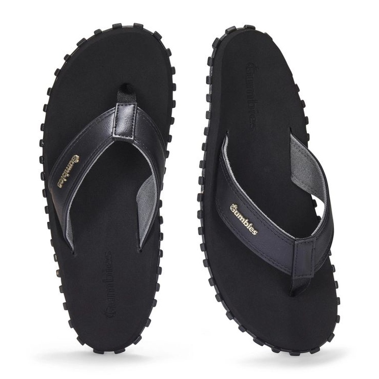 Gumbies Vegovert Flip-Flops GU-FFVEG001 Flip-Flops schwarz 2