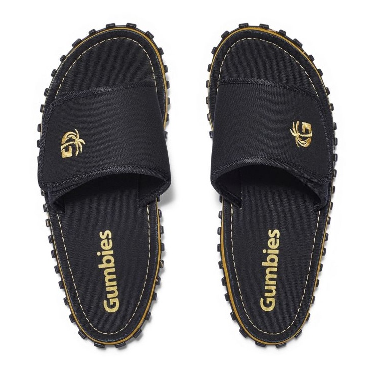 Gumbies Strider Slides GU-SDSTR001 Flip-Flops schwarz 1