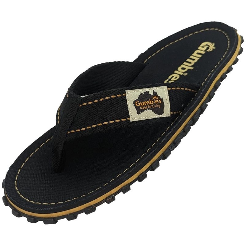 Gumbies Islander Flip-Flops Klassische Flip-Flops GU-FFISL117 schwarz 2