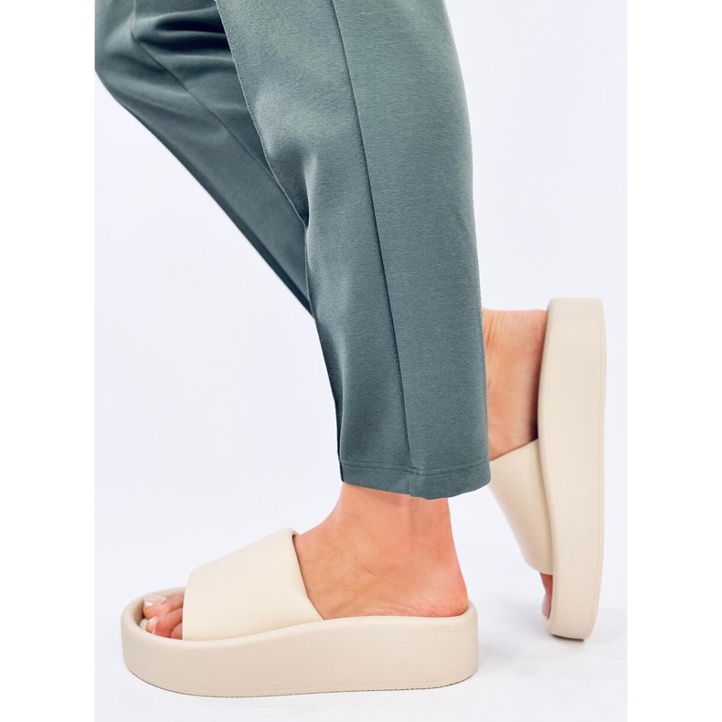 Weiche Damenhausschuhe Fontes Beige 2