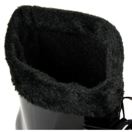 Regenstiefel mit Isolierung schwarz 1