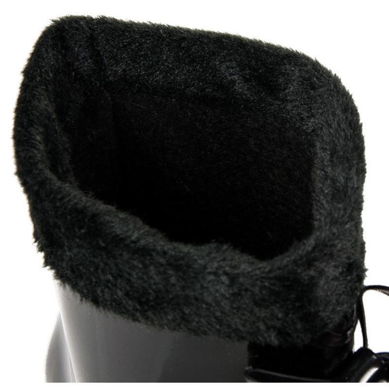 Regenstiefel mit Isolierung schwarz 1