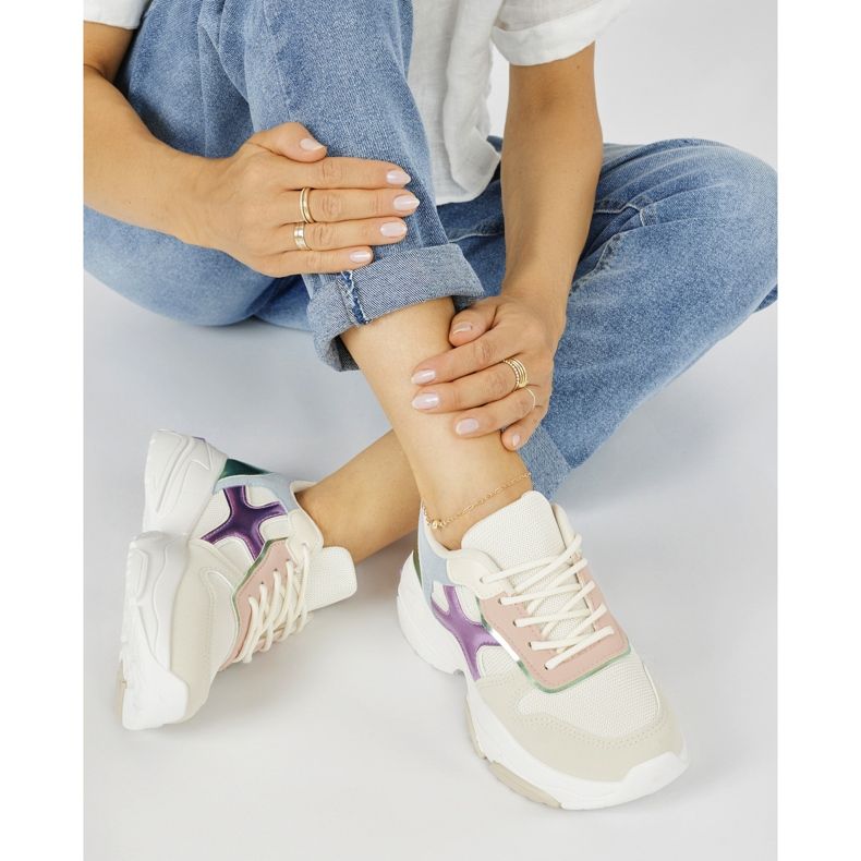 Seastar Mehrfarbige Damen-Sneaker beige 1