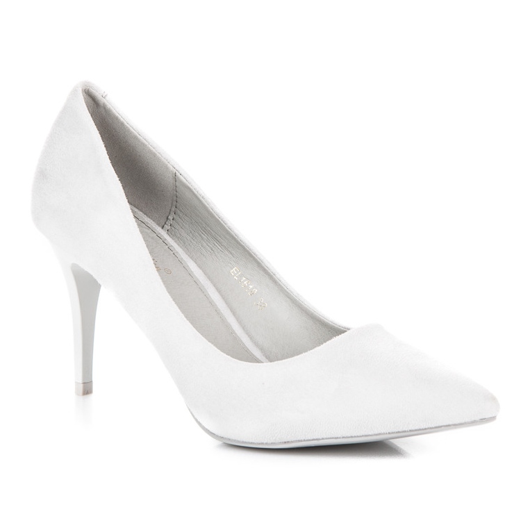 Comer Wildleder-Heels grau 1