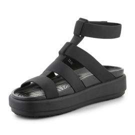 Crocs Brooklyn Luxe Gladiator Sandalen 209557-060 schwarz 2