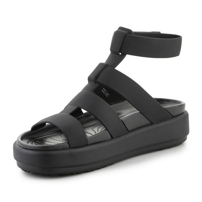 Crocs Brooklyn Luxe Gladiator Sandalen 209557-060 schwarz 2