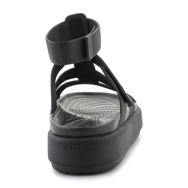 Crocs Brooklyn Luxe Gladiator Sandalen 209557-060 schwarz 3